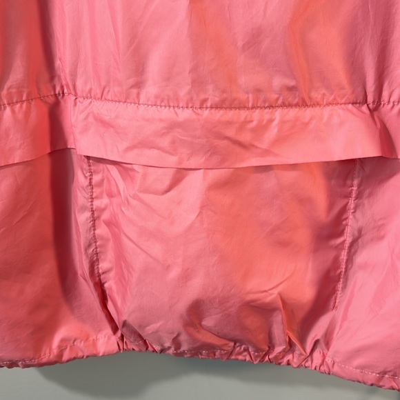 J Crew packable anorak with front packet & hood size medium in gorgeous pink. - Picture 5 of 9